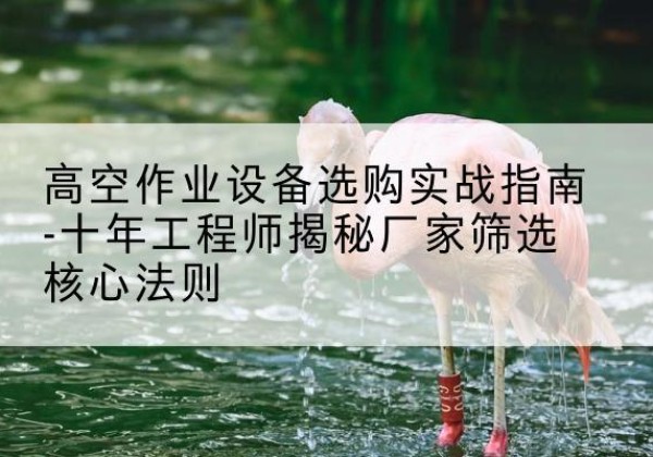扎鲁特旗剪叉式升降机厂家-高空作业设备选购实战指南-十年工程师揭秘厂家筛选核心法则